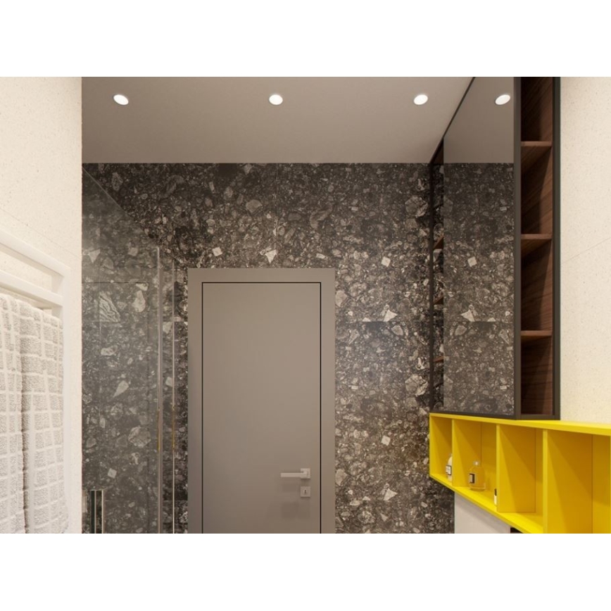 LED2 - LED Reflektorska uvučena svjetiljka RAY LED/10W/230V bijela IP44