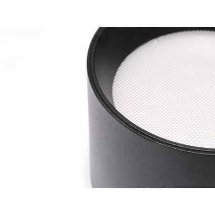 LED2 - LED spot svjetiljka ZETA ON LED/8W/230V 3000/3500/4000K Ø 9 cm crna