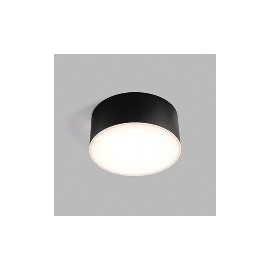 LED2 - LED Stropna svjetiljka BUTTON LED/12W/230V CRI 90 crna