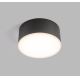 LED2 - LED Stropna svjetiljka BUTTON LED/17W/230V antracit