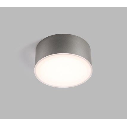 LED2 - LED Stropna svjetiljka BUTTON LED/17W/230V srebrna