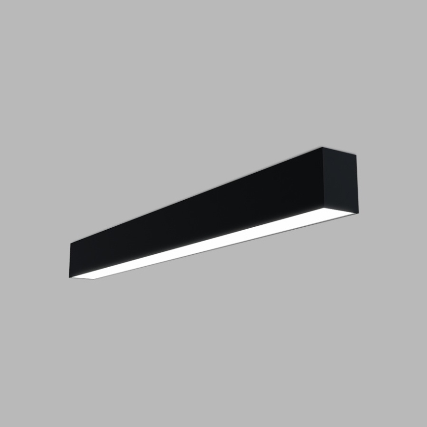 LED2 - LED stropna svjetiljka LINO LED/24W/230V 3000/3500/4000K 90 cm crna