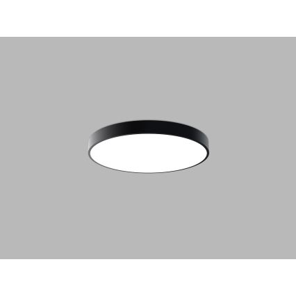 LED2 - LED stropna svjetiljka MONO SLIM LED/60W/230V 3000K/4000K promjer 60 cm crna