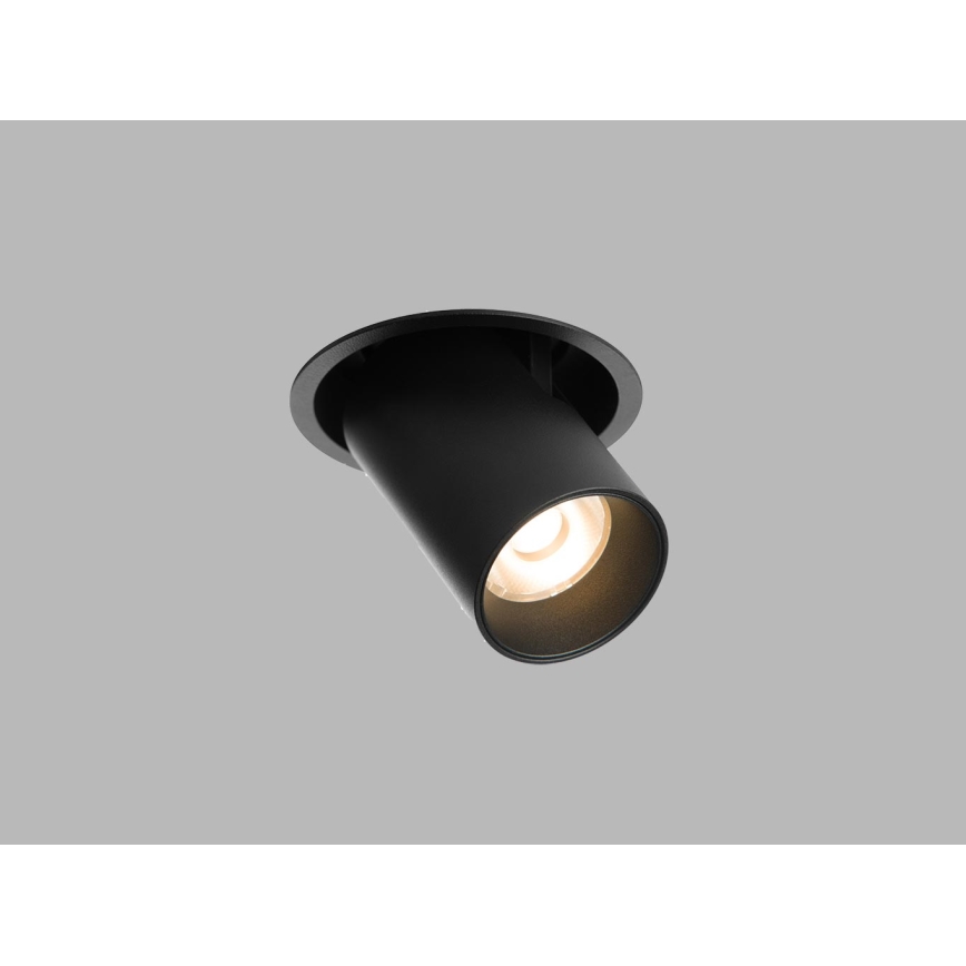 LED2 - LED Ugradbena reflektorska svjetiljka HIDE LED/20W/230V CRI 90 crna