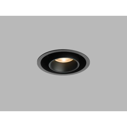 LED2 - LED Ugradbena reflektorska svjetiljka HIDE LED/20W/230V CRI 90 crna