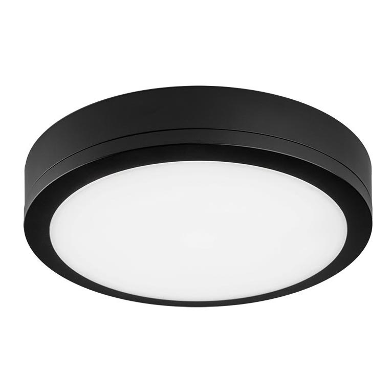 LED2 - LED Vanjska stropna svjetiljka sa senzorom KERY LED/18W/230V IP65 crna