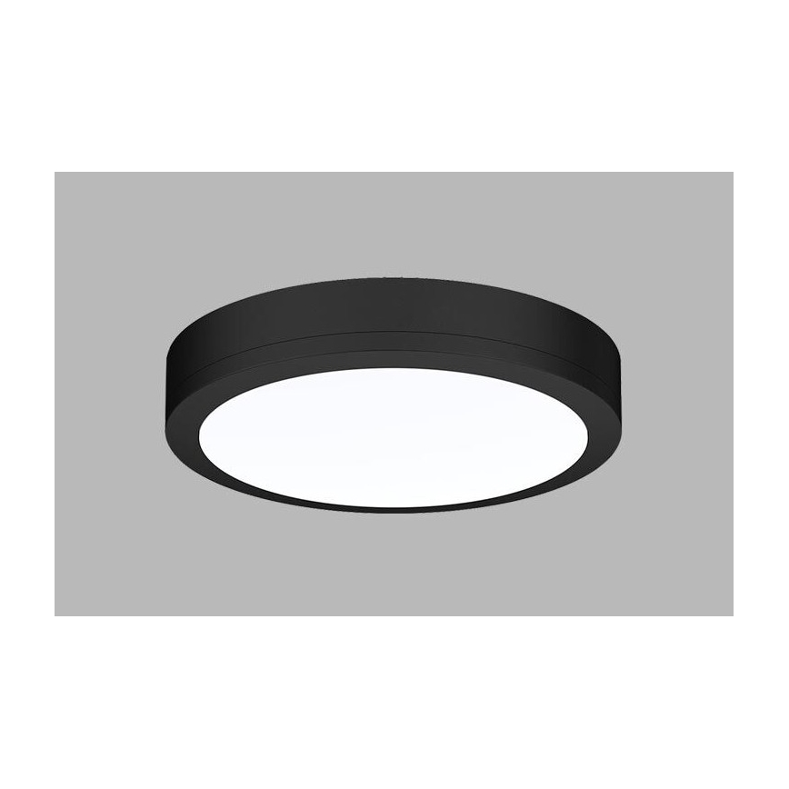 LED2 - LED Vanjska stropna svjetiljka sa senzorom KERY LED/18W/230V IP65 crna