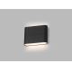 LED2 - LED Vanjska zidna svjetiljka FLAT 2xLED/3W/230V antracit IP54