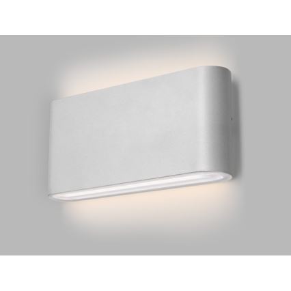 LED2 - LED Vanjska zidna svjetiljka FLAT 2xLED/5W/230V IP65