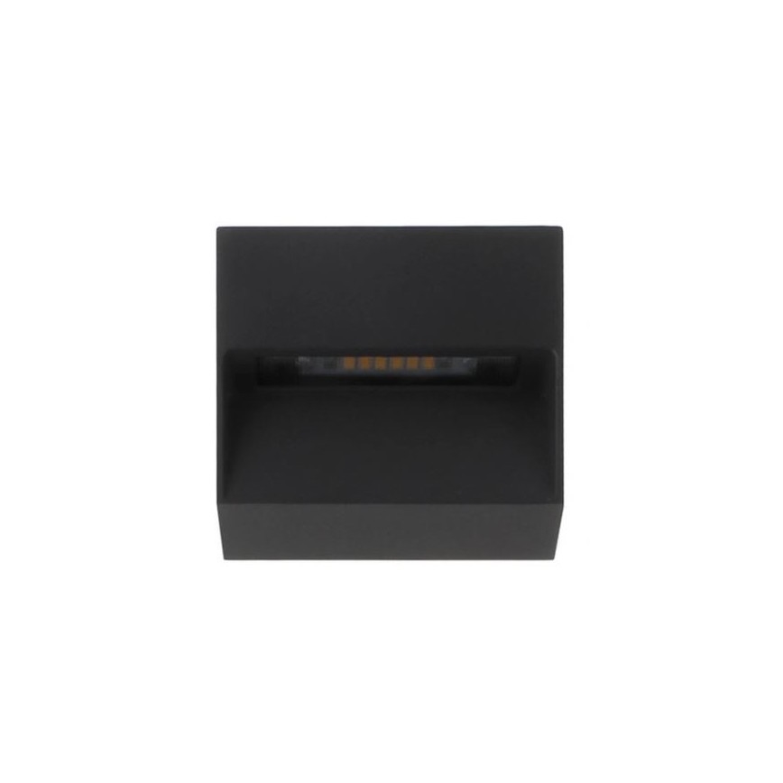 LED2 - LED Vanjska zidna svjetiljka STEP ON LED/3W/230V antracit  IP54