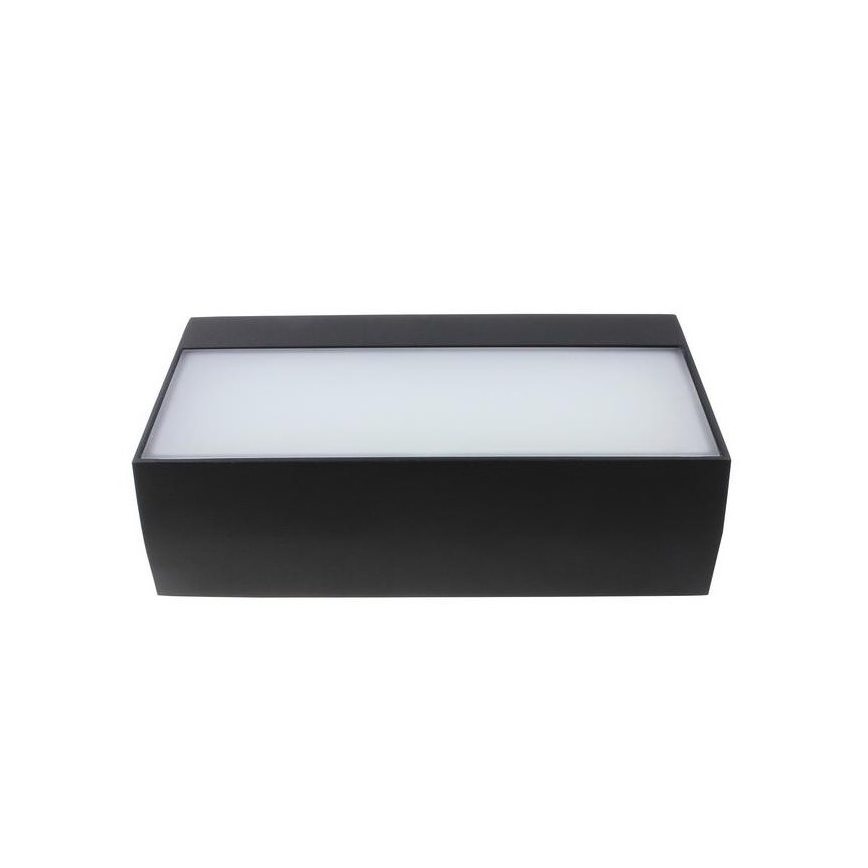 LED2 - LED VVanjska zidna svjetiljka KVADER LED/9W/230V IP54