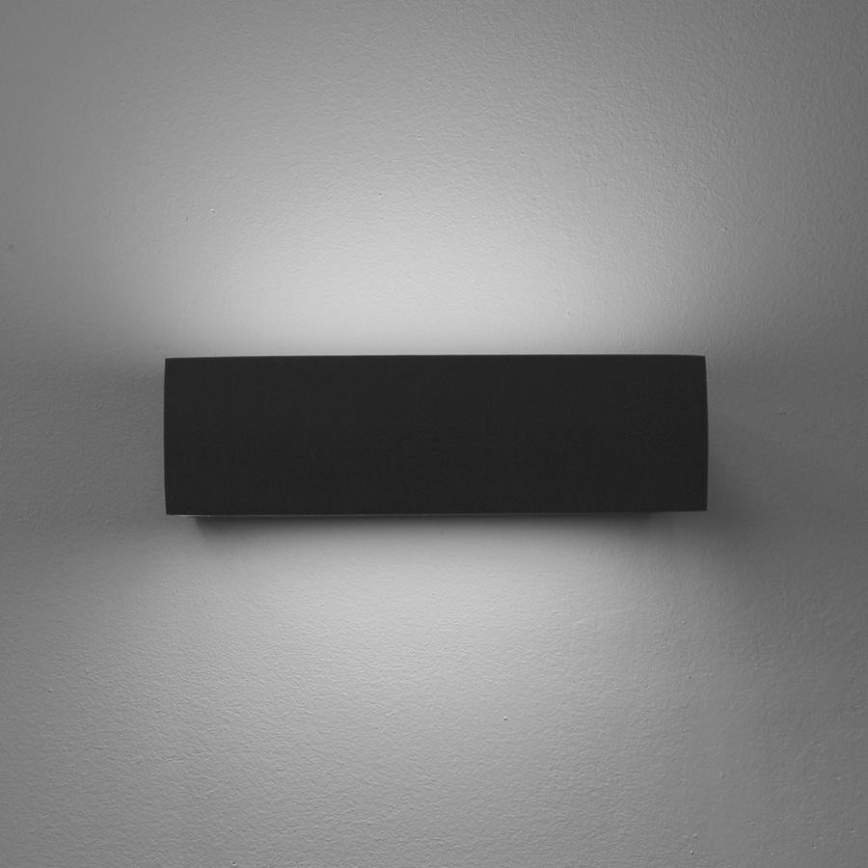 LED2 - LED VVanjska zidna svjetiljka KVADER LED/9W/230V IP54