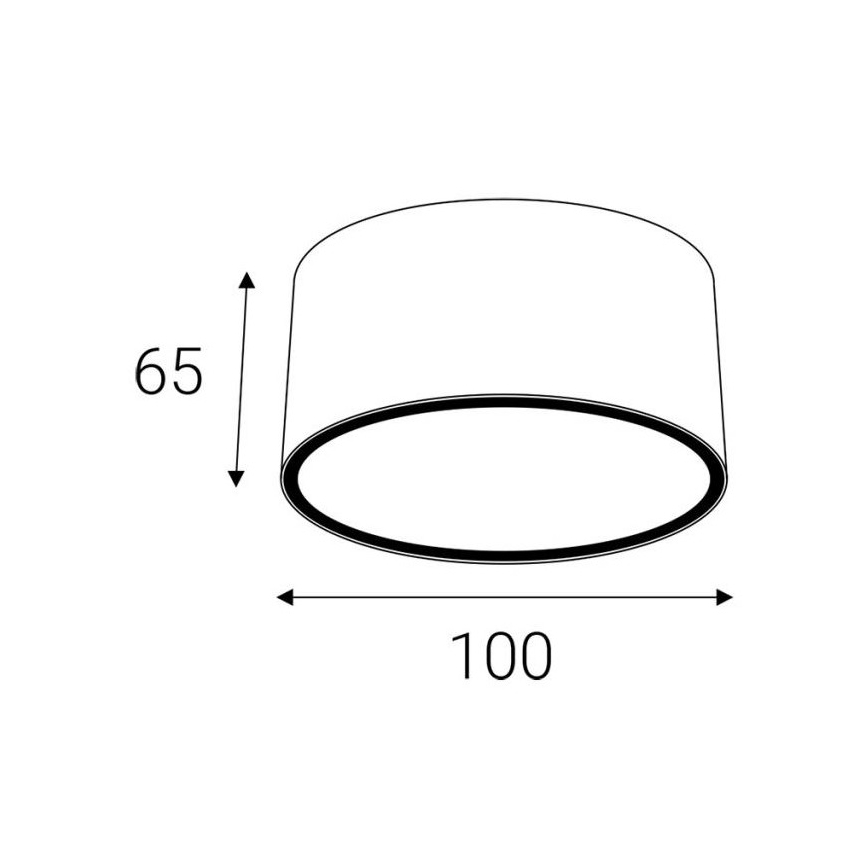 LED2 - Vanjski reflektor MEDO 1xGX53/11W/230V bijela IP54