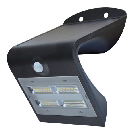 LEDKO 08427L - LED Solarna zidna svjetiljka sa senzorom 1xLED/3,2W IP65 