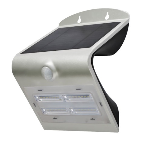 LEDKO 08428L - LED Solarna zidna svjetiljka sa senzorom 1xLED/3,2W IP65