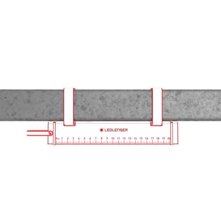 Ledlenser AF2R - punjiva radna LED svjetiljka s podesivim osvjetljenjem, IP54, 1000 lm, 50 h
