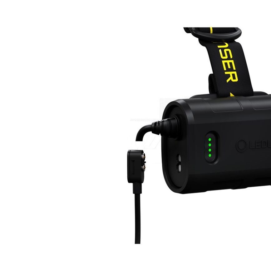 Ledlenser H15R WORK - LED čelna svjetiljka s podesivom svjetlinom, punjiva LED/4800 mAh, IP67, 2500 lm, 70 h, crna