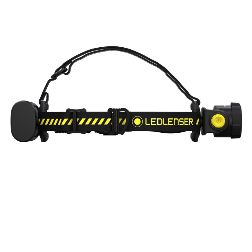 Ledlenser H15R WORK - LED čelna svjetiljka s podesivom svjetlinom, punjiva LED/4800 mAh, IP67, 2500 lm, 70 h, crna
