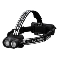 Ledlenser H19R SIGNATURE - LED punjiva čelna svjetiljka s prigušivanjem LED/4800 mAh IP68 4000 lm 20 h crna