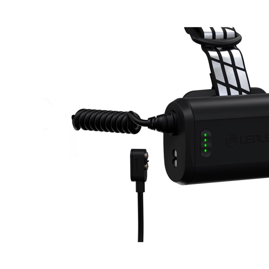 Ledlenser H19R SIGNATURE - LED punjiva čelna svjetiljka s prigušivanjem LED/4800 mAh IP68 4000 lm 20 h crna