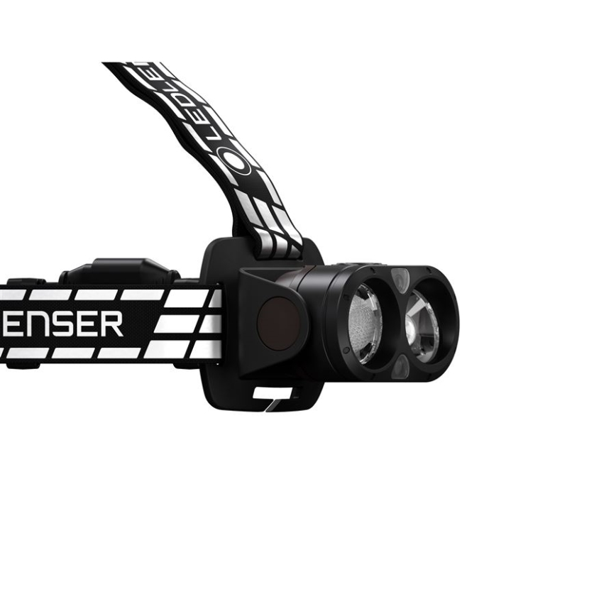 Ledlenser H19R SIGNATURE - LED punjiva čelna svjetiljka s prigušivanjem LED/4800 mAh IP68 4000 lm 20 h crna