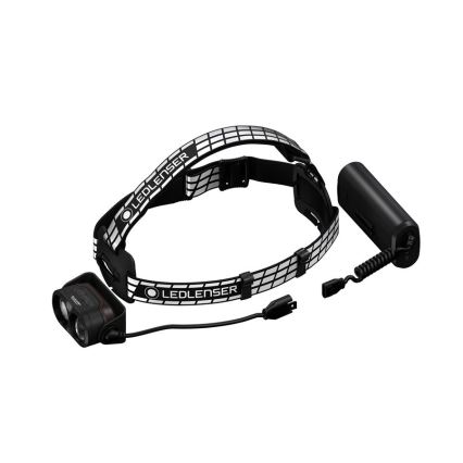 Ledlenser H19R SIGNATURE - LED punjiva čelna svjetiljka s prigušivanjem LED/4800 mAh IP68 4000 lm 20 h crna