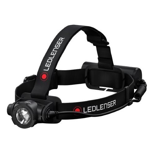 Ledlenser H7R CORE - LED punjiva naglavna svjetiljka s prigušivanjem, 4800 mAh, IP67, 1000 lm, 65 h, crna