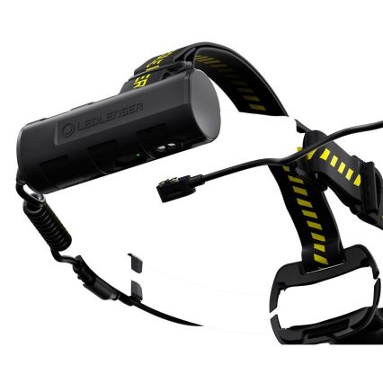 Ledlenser H7R WORK - podesiva punjiva LED čelna svjetiljka LED/4800 mAh IP67 1000 lm 60 h crna