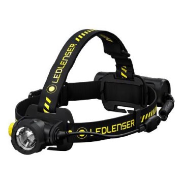 Ledlenser H7R WORK - podesiva punjiva LED čelna svjetiljka LED/4800 mAh IP67 1000 lm 60 h crna