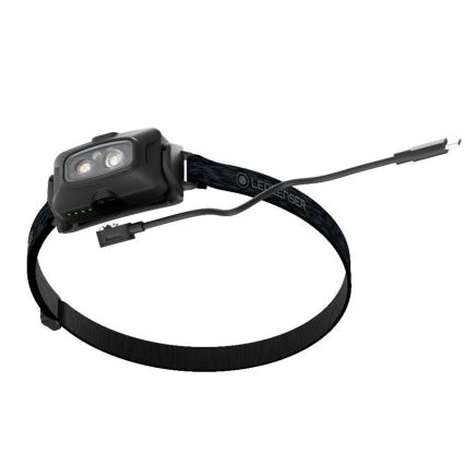 Ledlenser HF4R Core - punjiva LED čelna svjetiljka s regulacijom svjetline, LED/1000 mAh, IP68, 500 lm, 35 h, crna