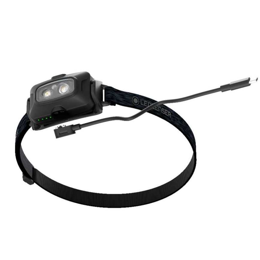 Ledlenser HF4R Core - punjiva LED čelna svjetiljka s regulacijom svjetline, LED/1000 mAh, IP68, 500 lm, 35 h, crna