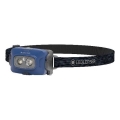 Ledlenser HF4R Core - punjiva LED čelna svjetiljka s mogućnošću prigušivanja LED/1000 mAh IP68 500 lm 35 h plava