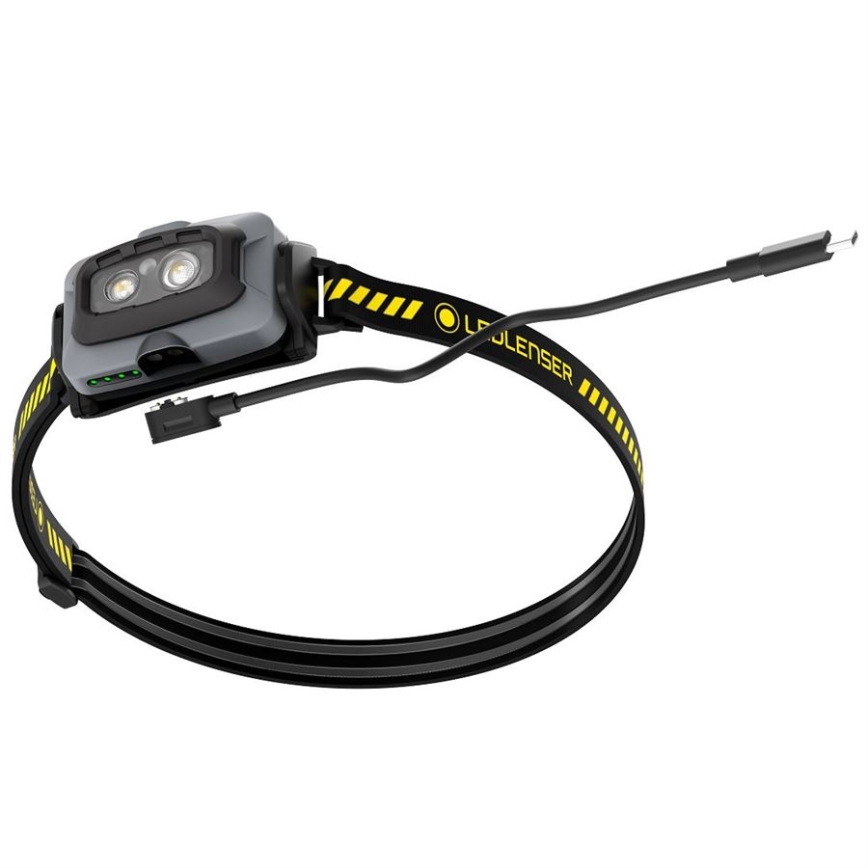 Ledlenser HF4R Work - punjiva LED čelna svjetiljka s prigušivanjem, 1000 mAh, IP68, 500 lm, do 35 h, crna