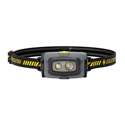 Ledlenser HF4R Work - punjiva LED čelna svjetiljka s prigušivanjem, 1000 mAh, IP68, 500 lm, do 35 h, crna