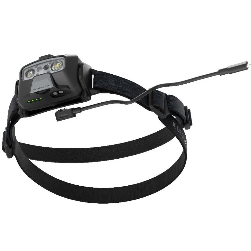 Ledlenser HF6R Core - punjiva LED čelna svjetiljka s prigušivanjem LED/2000 mAh IP68 800 lm 60 h crna