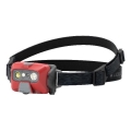 Ledlenser HF6R Core - LED s podesivom svjetlinom punjiva čelna svjetiljka LED/2000 mAh IP68 800 lm 60 h crvena