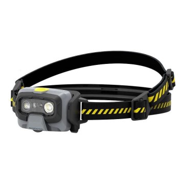 Ledlenser HF6R Work - LED punjiva čelovka s regulacijom jačine svjetla LED/2000 mAh IP68 800 lm 60 h crna