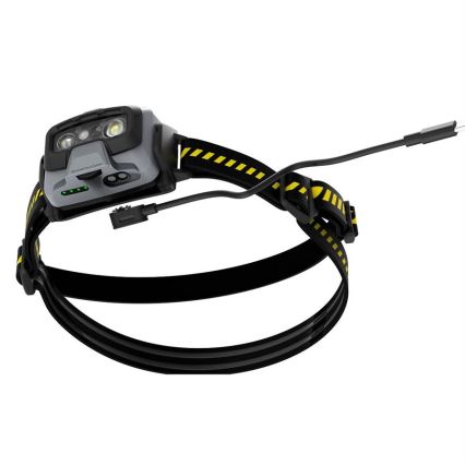 Ledlenser HF6R Work - LED punjiva čelovka s regulacijom jačine svjetla LED/2000 mAh IP68 800 lm 60 h crna