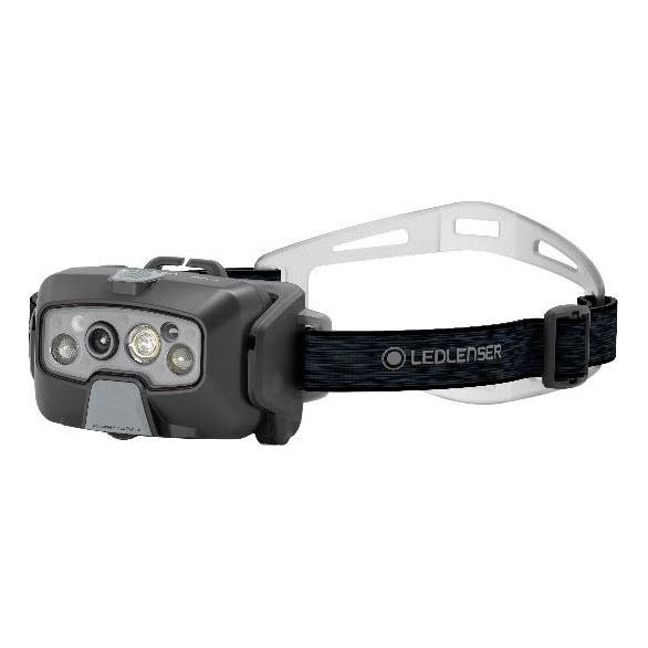 Ledlenser HF8R Core - LED čelna svjetiljka s prigušivanjem, s punjivom baterijom 2000 mAh, IP68, 800 lm, 60 h, siva