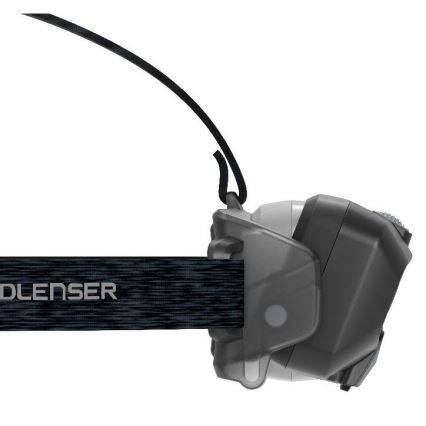 Ledlenser HF8R Core - LED čelna svjetiljka s prigušivanjem, s punjivom baterijom 2000 mAh, IP68, 800 lm, 60 h, siva