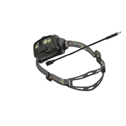 Ledlenser HF8R Core RGB - LED s mogućnošću prigušivanja, punjiva čelna svjetiljka LED/3700 mAh IP68 1600 lm 90h zelena