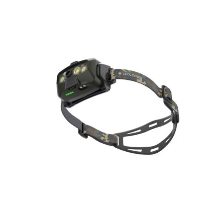 Ledlenser HF8R Core RGB - LED s mogućnošću prigušivanja, punjiva čelna svjetiljka LED/3700 mAh IP68 1600 lm 90h zelena