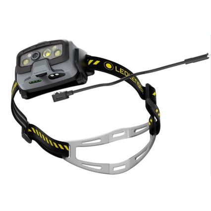 Ledlenser HF8R Work - punjiva LED čelna svjetiljka s regulacijom intenziteta svjetla, 3700 mAh, IP68, 1600 lm, 90 h, crna