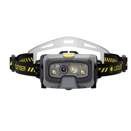 Ledlenser HF8R Work - punjiva LED čelna svjetiljka s regulacijom intenziteta svjetla, 3700 mAh, IP68, 1600 lm, 90 h, crna