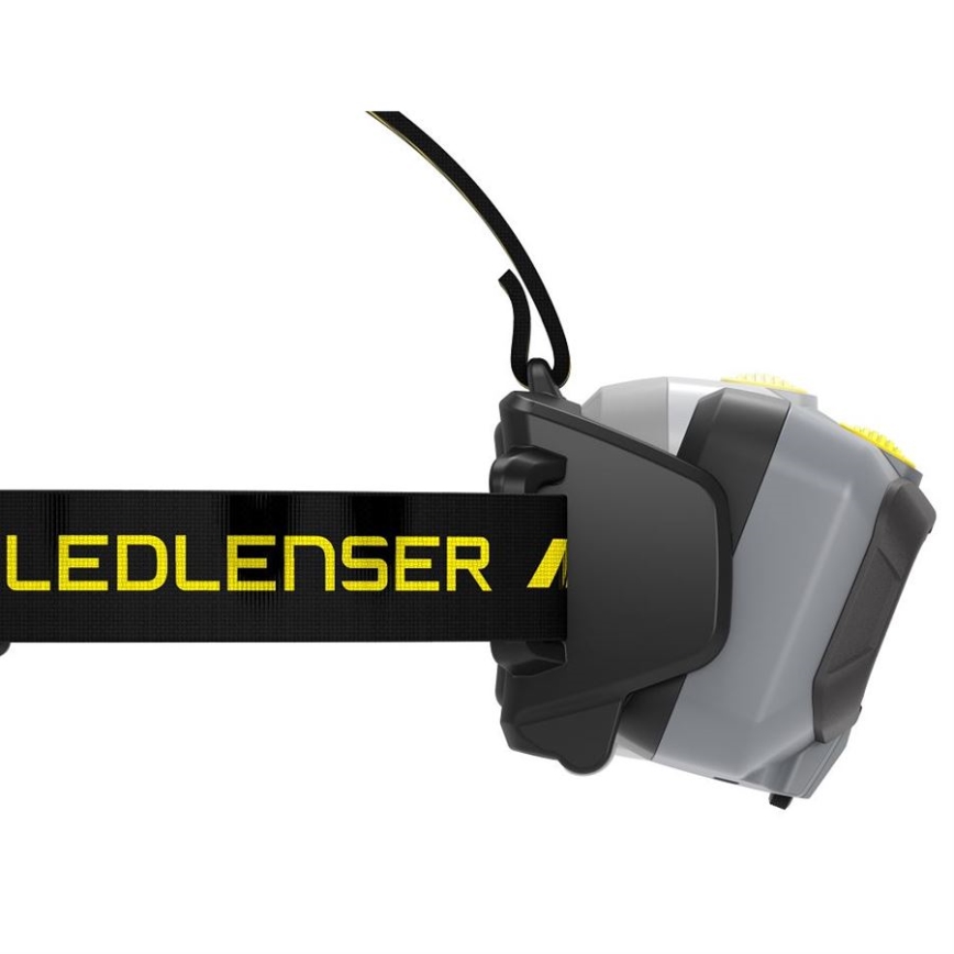 Ledlenser HF8R Work - punjiva LED čelna svjetiljka s regulacijom intenziteta svjetla, 3700 mAh, IP68, 1600 lm, 90 h, crna