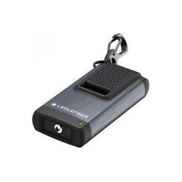 Ledlenser K4R GRAY - punjiva džepna LED svjetiljka s mogućnošću prigušivanja, 180 mAh, IP2X, 120 lm