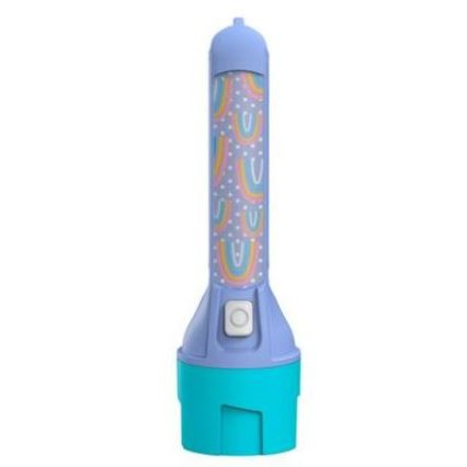 Ledlenser KIDBEAM4 RAINBOW - LED dječja svjetiljka s podesivom svjetlinom LED/2xAAA IP44 ljubičasta