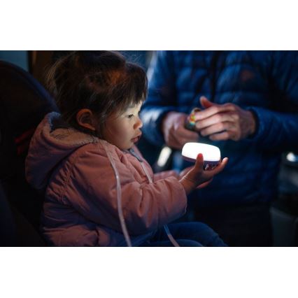 Ledlenser KIDCAMP6 DINO - Podesiva prijenosna LED lampa LED/3xAAA IP44 zelena