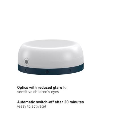 Ledlenser KIDCAMP6 DINO - Podesiva prijenosna LED lampa LED/3xAAA IP44 zelena