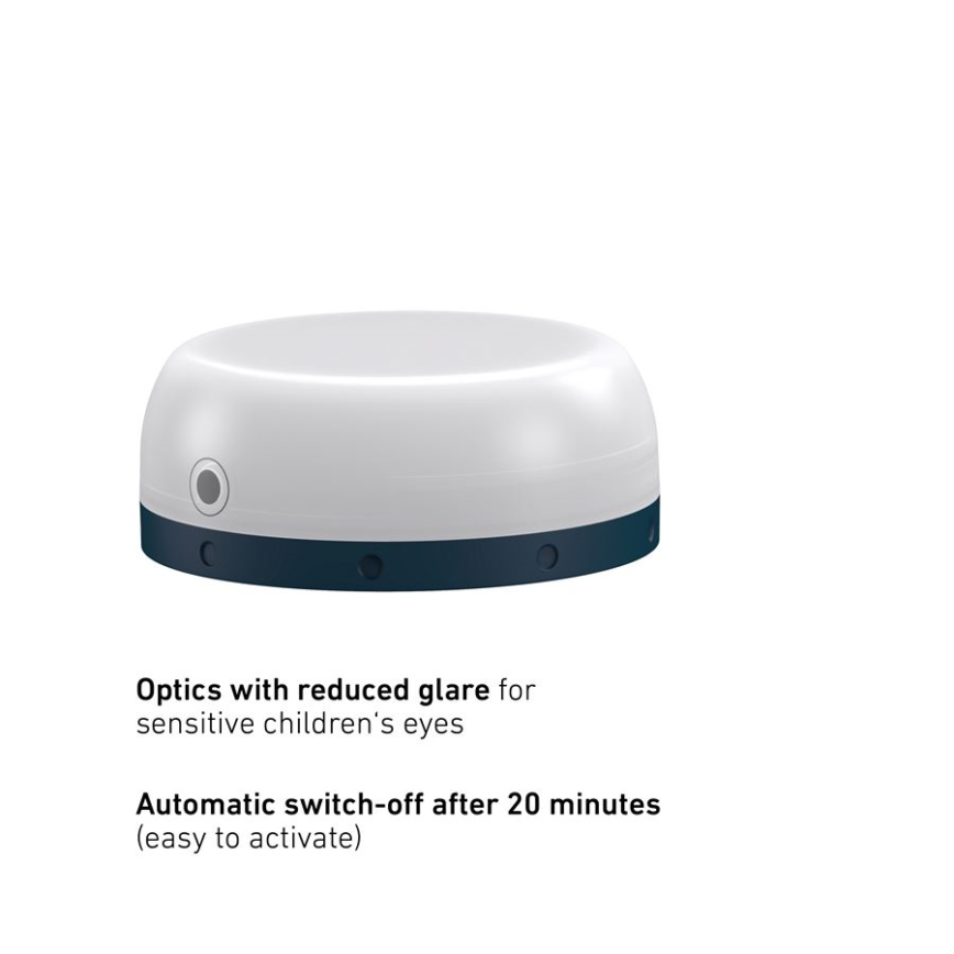 Ledlenser KIDCAMP6 DINO - Podesiva prijenosna LED lampa LED/3xAAA IP44 zelena